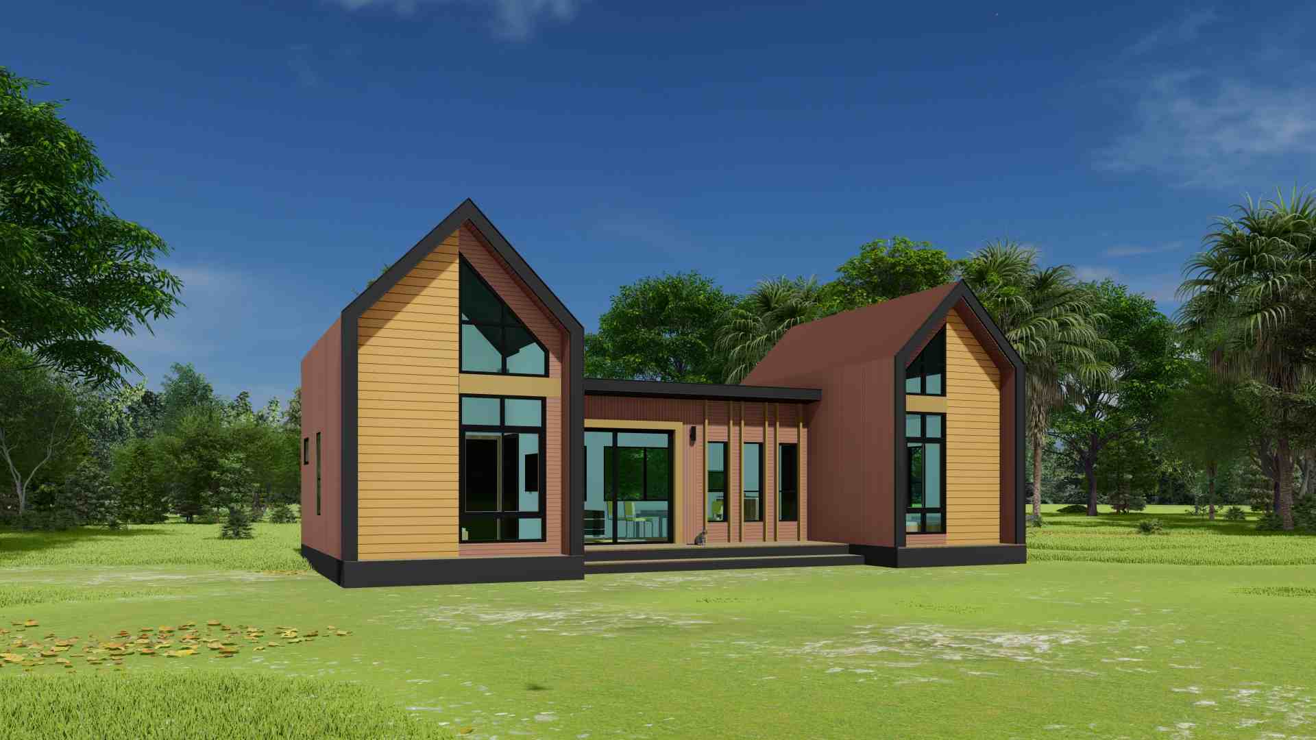 บ้านสำเร็จรูป Modulux สไตล์นอร์ดิค NBA-16-1 บ้านสำเร็จรูป Modulux สไตล์นอร์ดิค NBA-16-1
